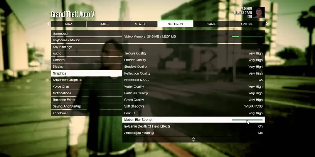 خريطة gta 5 الإعدادات