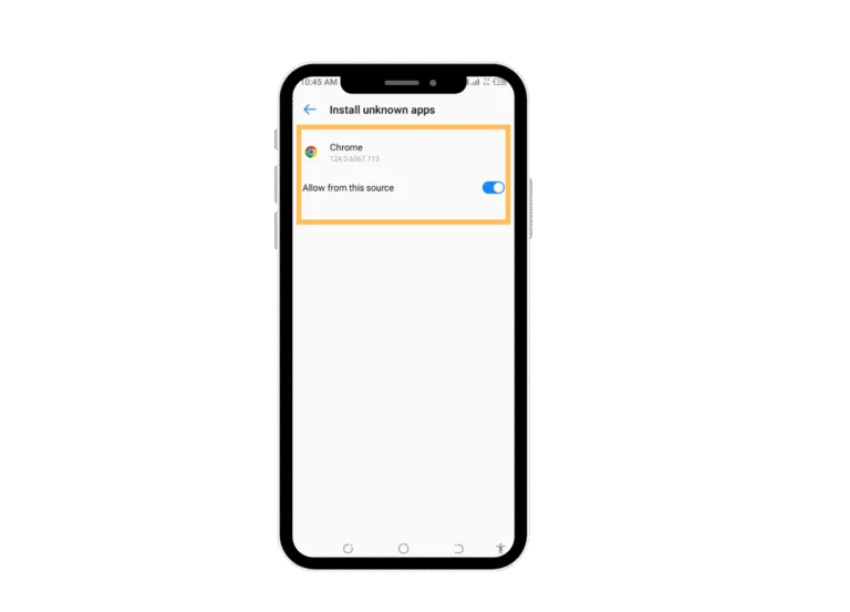 الآن، ابحث عن GTA APK من متصفح الويب الخاص بك.